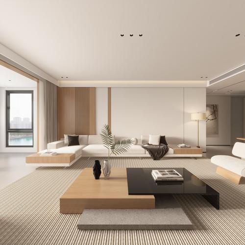 现代风格装修效果图,原木现代风格装修效果图