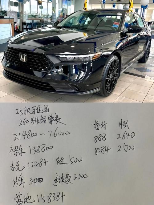 本田雅阁全国最低价(本田雅阁最高优惠多少钱)